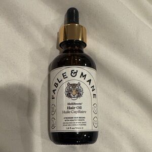 Fable & Mane HoliRoots Hair Oil - Brown Bottle